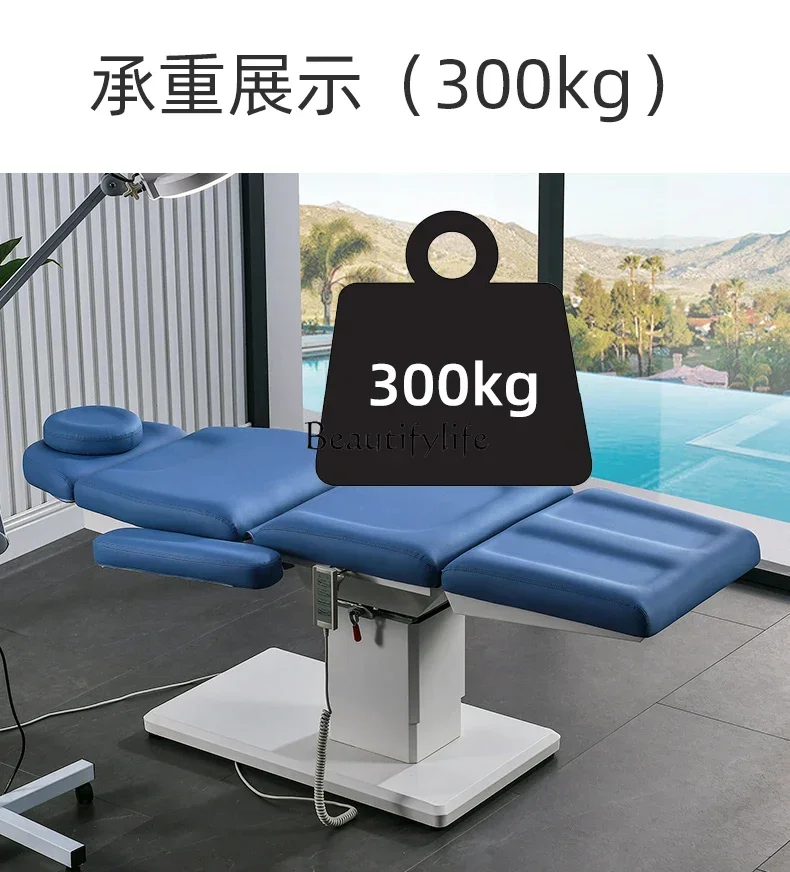 Salón de belleza de pedicura de masaje de cama de belleza eléctrica giratoria