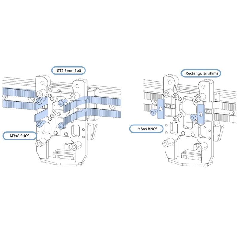 

Металлический кронштейн с ЧПУ, каретка с ЧПУ для IDM, датчик выравнивания сканера для 3D-принтера Voron 2,4 Trident, сверхбыстрое выравнивание