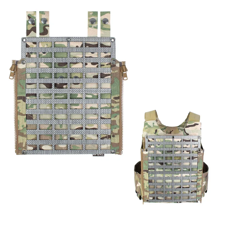 

Tactical Vest LV119 OVERT Special Zipper MOLLE Back Panel TEGRIS Camouflage Hunting Acessories Panle