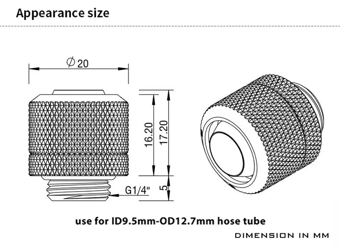 8pcs 10pcs 12pcs for ID10mm + OD16mm Soft Pipes 3/8\'\'ID + 5/8\