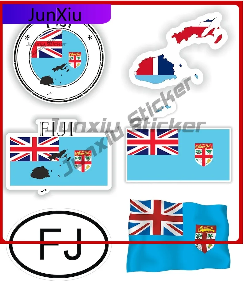 

Fiji Flag Vinyl Decals A Set Of Six Pieces Stickerscamper Sun Decals Z1000 Adventure Motorcycle Stickers Complect Sticker Campin