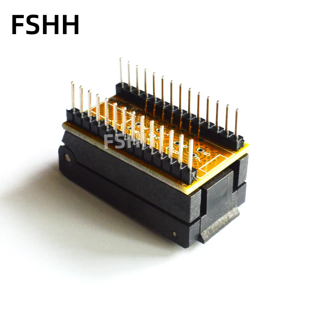 300mil SOP28 مبرمج محول SOP28 إلى DIP28 اختبار المقبس SOIC28 FP-28-01 ic المقبس 1.27 مللي متر الملعب