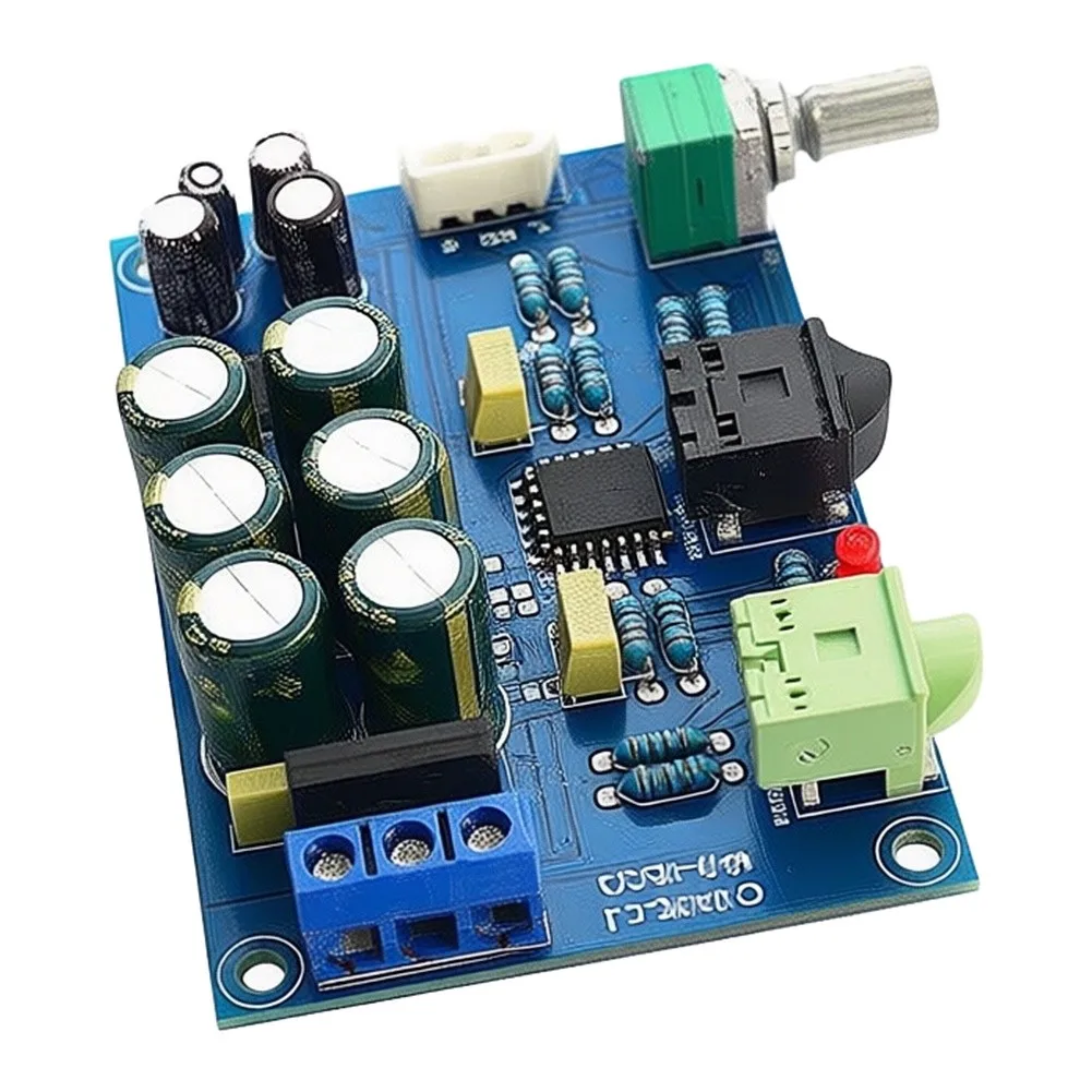 Hi-Fi Headphone For Amp Board TPA6120A2 Chip Low Noise Headphone For Amp Board Short-circuit Protection Over-temperature Protect
