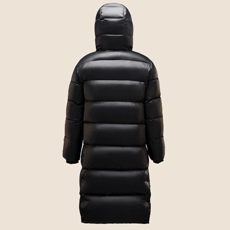 Long Down Jacket Men Winter Waterproof Goose Down Jacket Woman Coat High Quality Puffer Jacket Men With Hood Feather Jacket Man