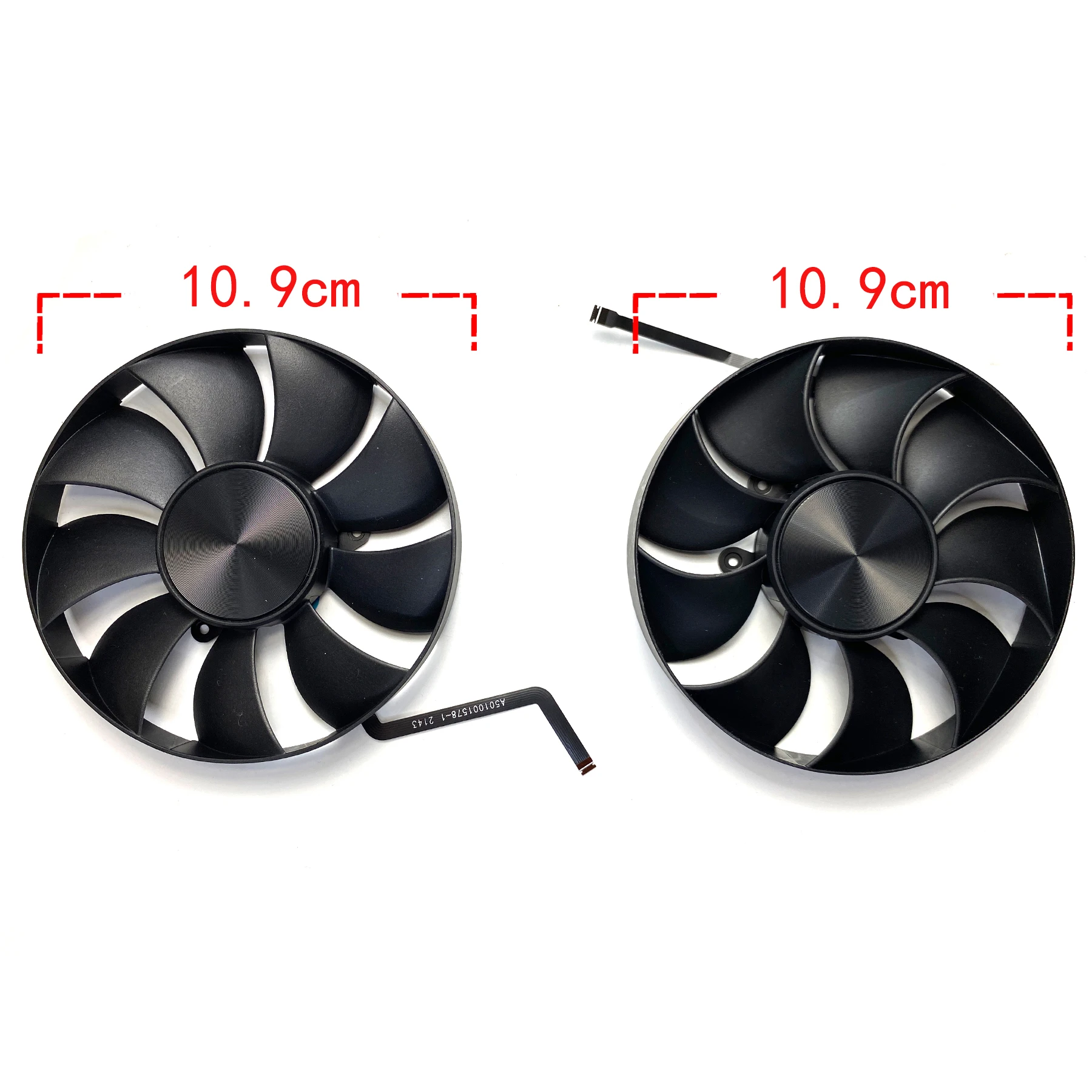 New For NVIDIA GeForce RTX3090 3090ti FE Graphics Card Replacement Fan DAPA1115B2UP001 AFB1112HD-00