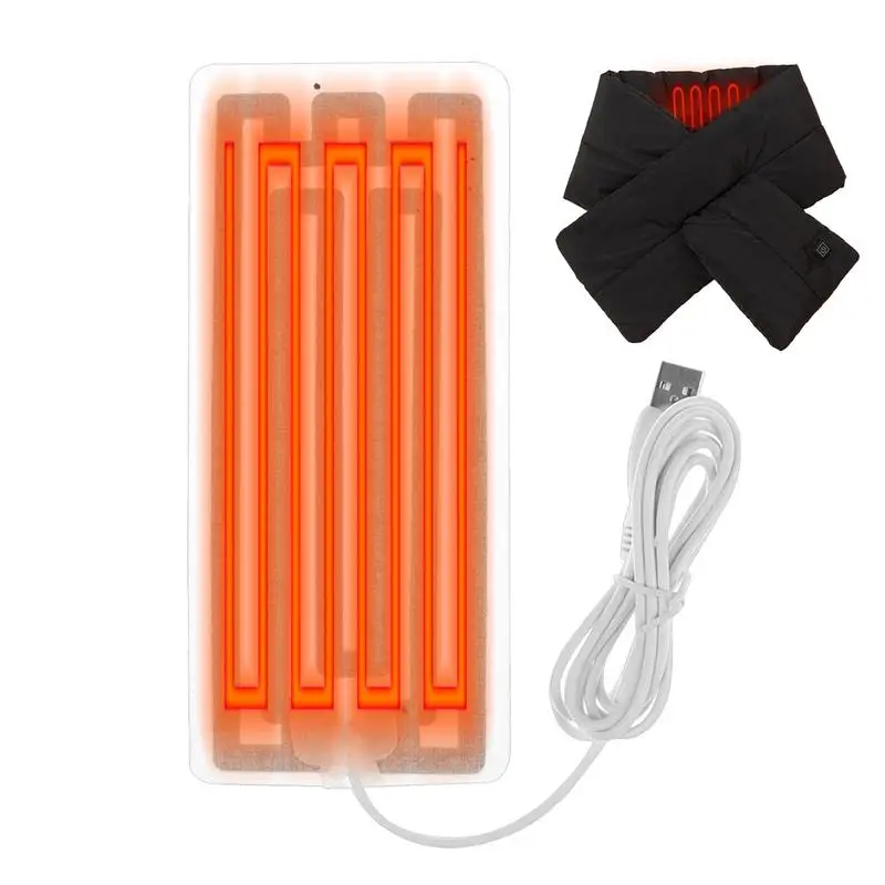 

5 В USB тканевые обогреватели для одежды, перезаряжаемая электрическая подушка с быстрым нагревом, одежда для холодной погоды, одежда с поясом, майка для живота