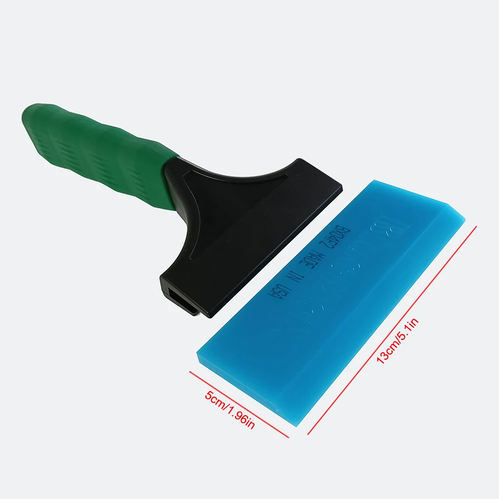 Car Squeegee Rubber BlueMax Blade Side Wiper Scraper Vehicle Cleaning Tool Auto Window Tinting Glass Film Installation B105