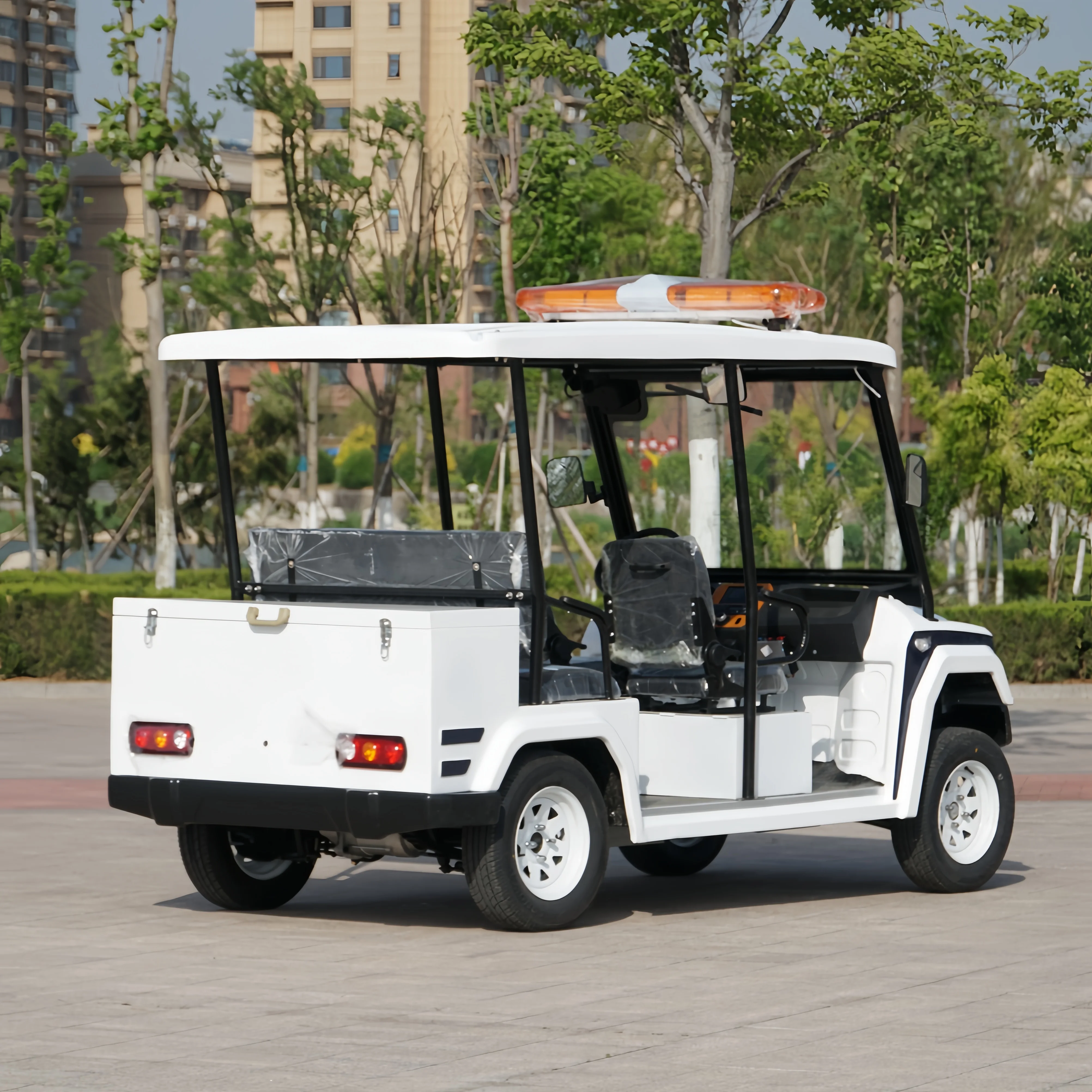 Factory Wholesale Proper Price Electric High End China 4 Seater Electric Patrol Cars Cheap For Sale