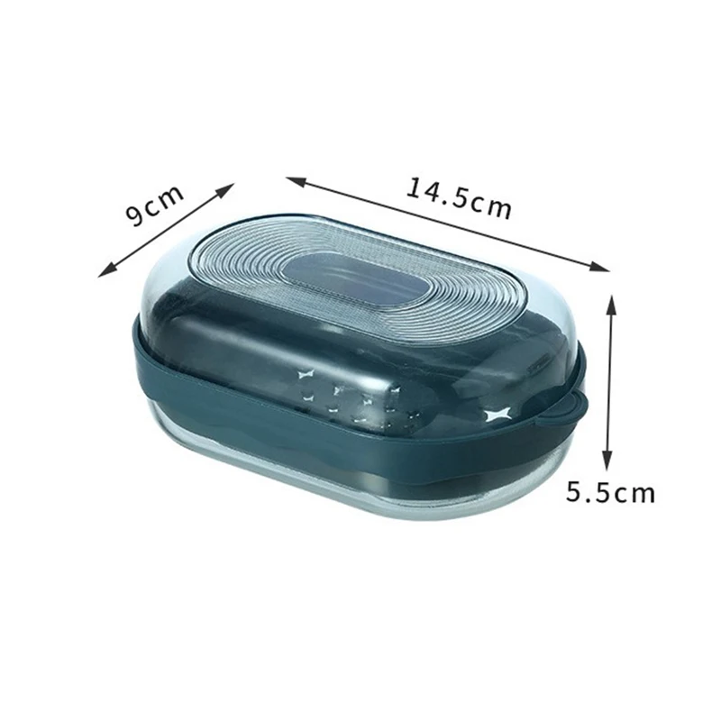 Travel Waterproof Soap Dish Portable Soap Case Holder Quick Drying Sealed Soap Container Box Creative Home Bathroom Accessories