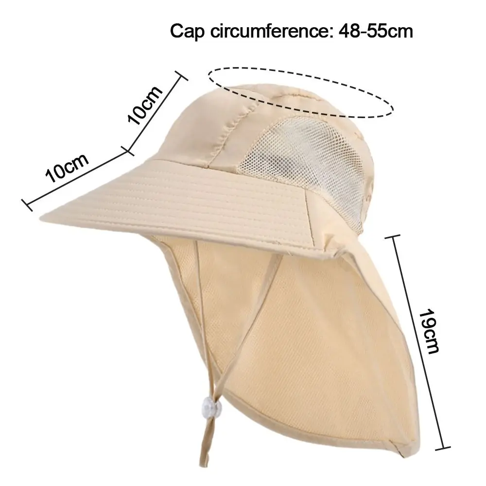 قبعة شاطئ للأطفال واسعة الحافة ، قبعة شمس ، حماية من أشعة فوق البنفسجية ، قبعات دلو للأطفال ، صبي ، فتاة ، الصيف