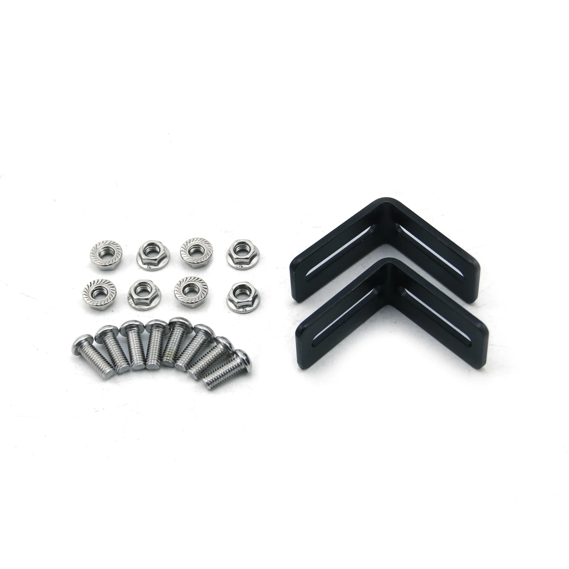 Universal Aluminum New Engine Mounting Brackets Kit For Trust / British / Mocal  Type Oil Cooler Bracket Car Accessories
