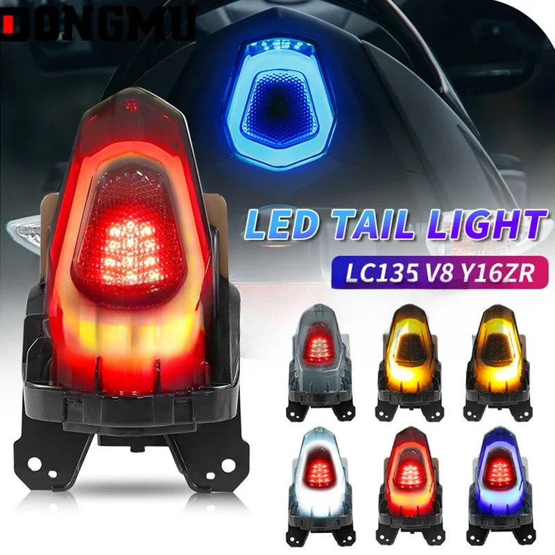 Motorcycle Brake Light Led Flash Rear Brake Signal Light For Yahama Y16ZR LC135 FI V8