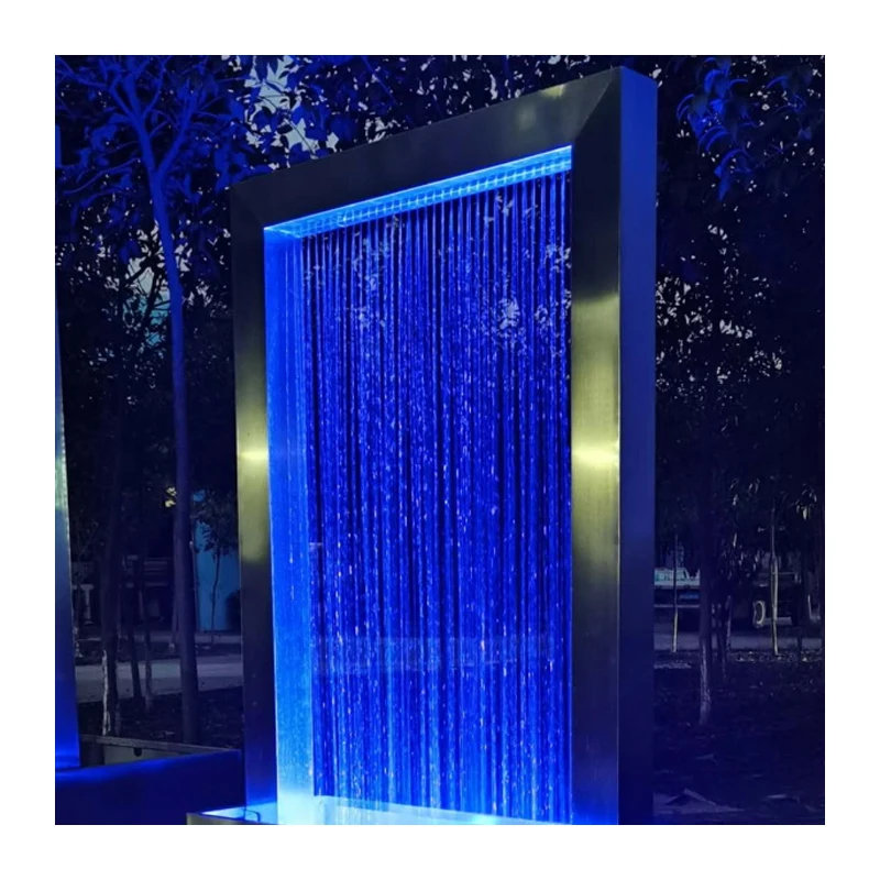 supply stainless steel interior water curtain indoor rain curtain fountain rain curtain water fall