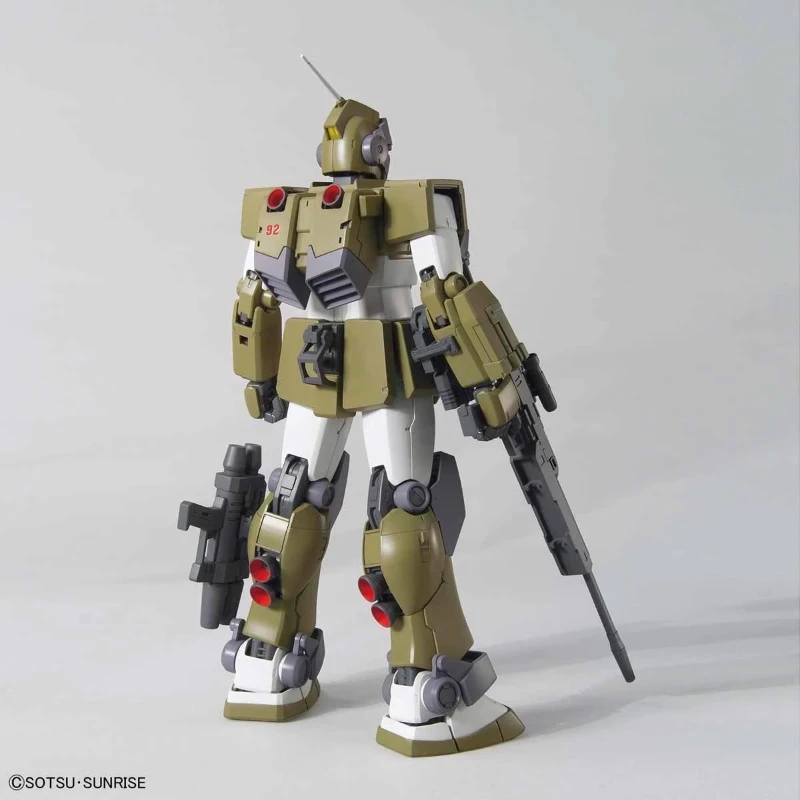 Bandai Original MG Master Grade Series MG197 RGM-79SC Jim Sniper Special Edition Action Assembly  Model Toys Collectible Model