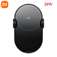 Xiaomi Mijia Mi 20W Max Qi Wireless Car Charger Auto Pinch 2 5D Fast Charging For Mi 9 MIX 2S 3 iPhone 12 13 Pro