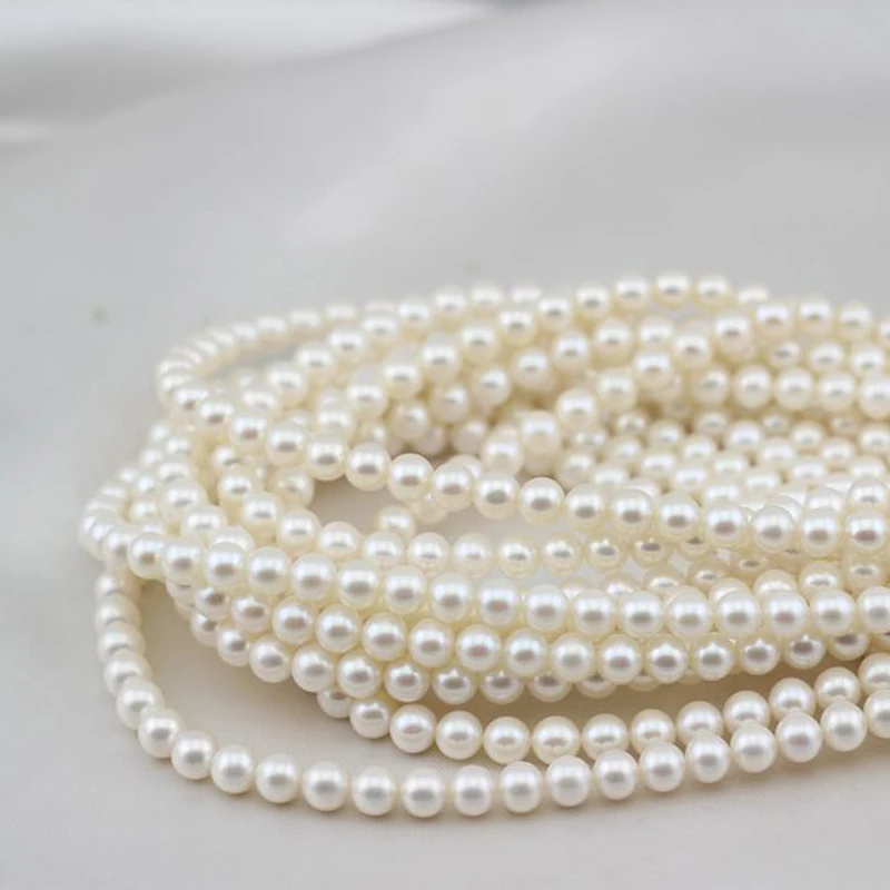 HOOZZ.P 8-9mm AAAA Quality Freshwater Cultured Pearl Necklace In White Real Big Mother Of Choker Bead Ladies Luxury Jewelry S925