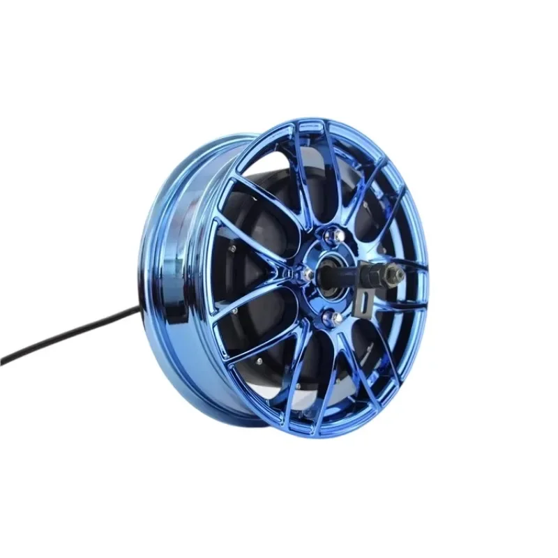 14 Inch Wide Split Hub Motor 1500W/2000W/3000W,48V-96V,Dual Hall Sensor,50-70km/h,110/80-14 Tire,50A-120A Controller,E-Scooter