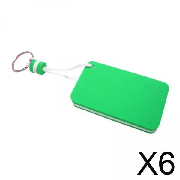 

Floating Keychain EVA Material Durable Lightweight Key Ring for Water Rafting Inflatable Boat Fishing Kayaking