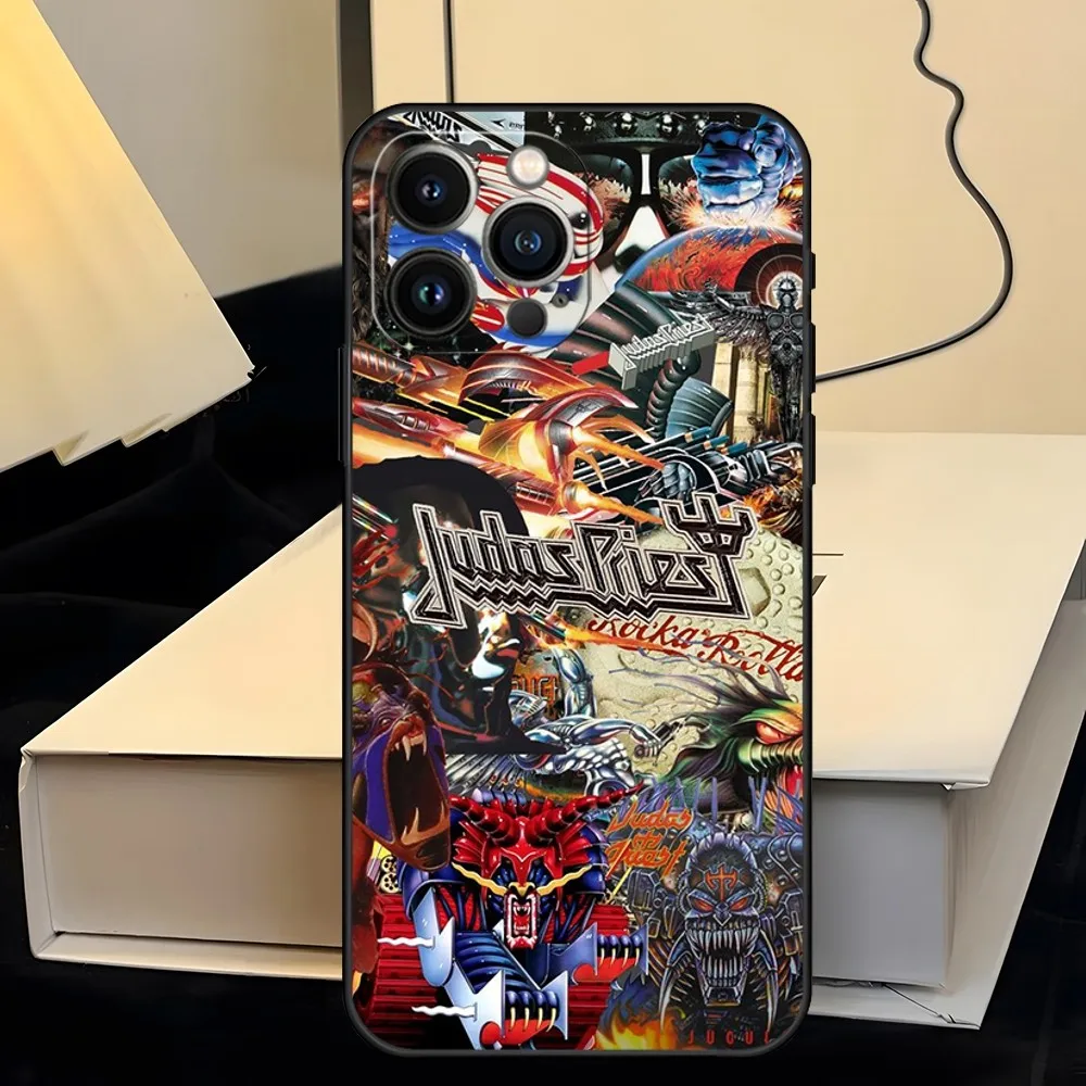 Rock Band J-Judas Priest Phone Case Funda for iphone 13 11 15ProMax 14 12 Pro Xs Max Mini Xr X 7 8 6 6s Plus Covers