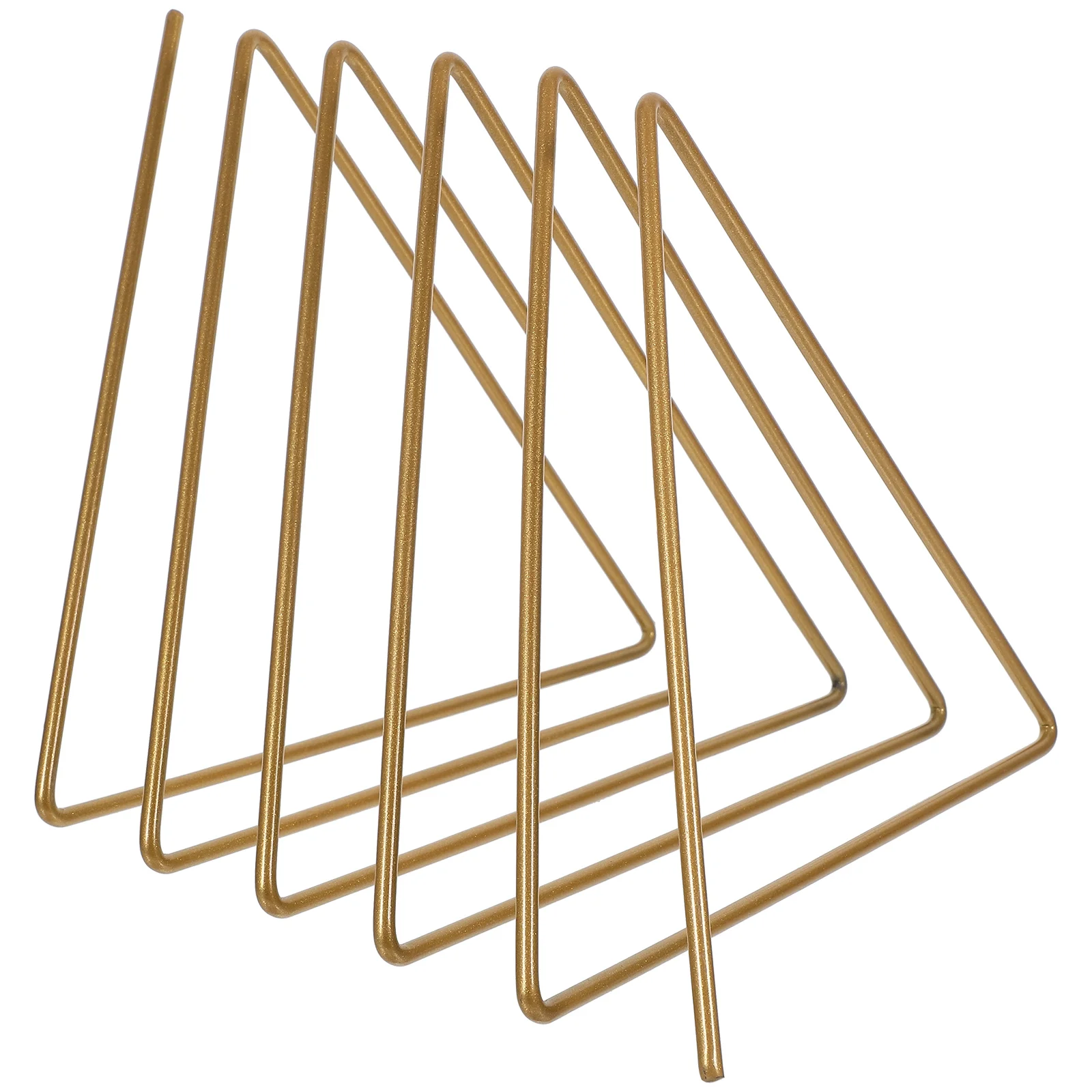 

Wrought Iron Bookshelves Magazine Rack Desktop Shelf Holding Storage Organizer