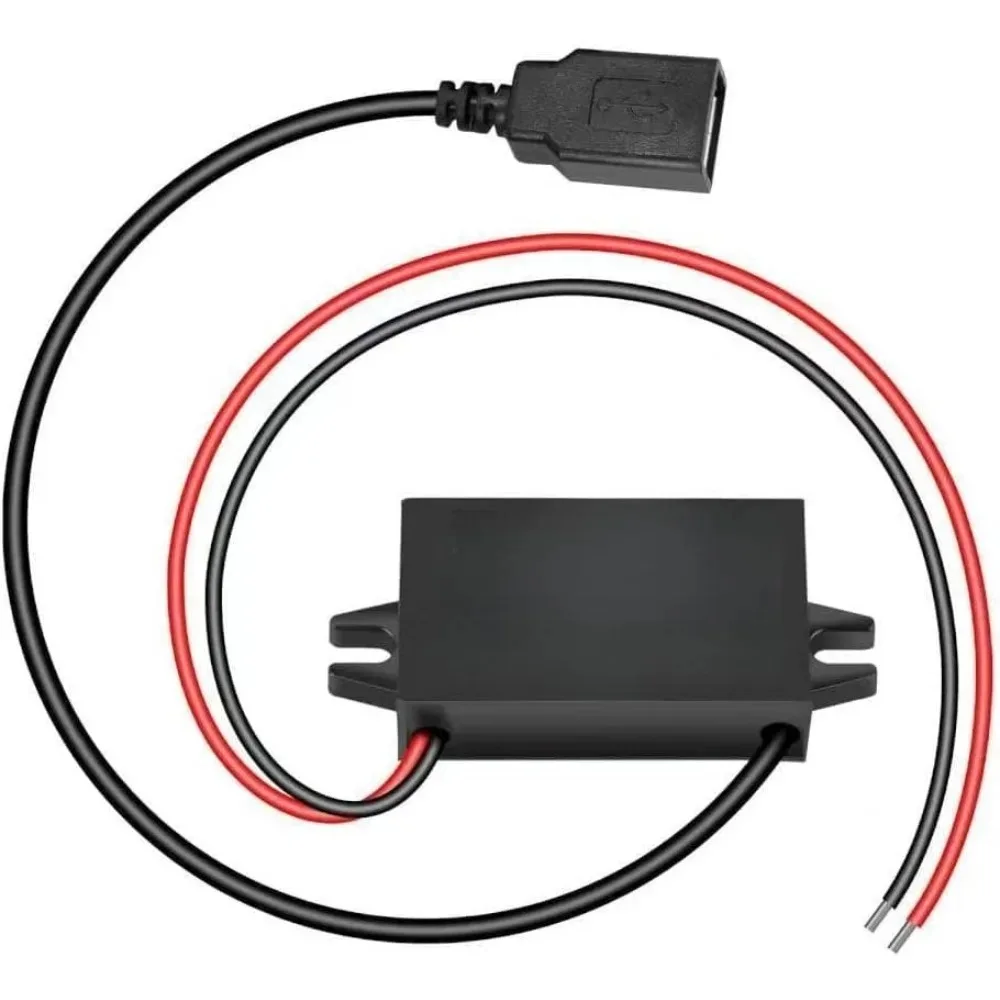 DC To DC 12V/24V To 5V 3A 5A USB Converter Buck Module Power Adapter Power Adapter Converter Buck Regulator Car Power Converter
