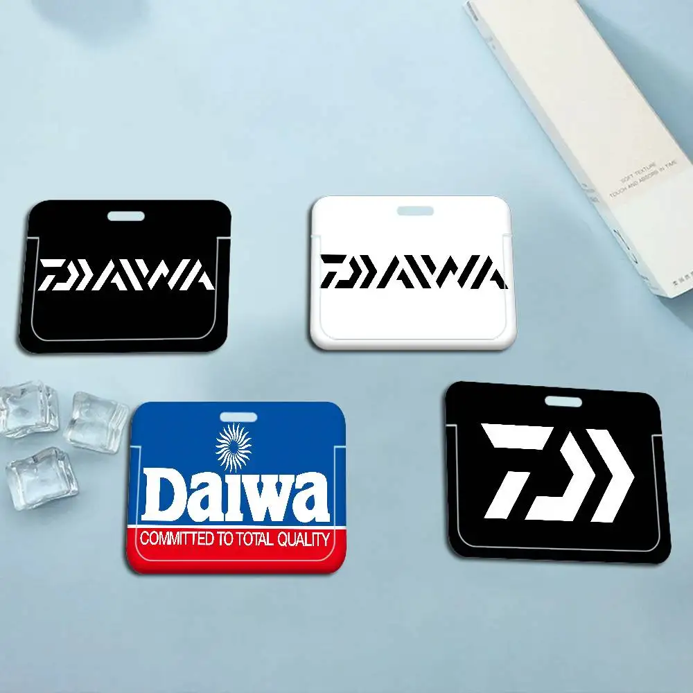 Classic Fishing Tackle Logo D-Daiwa Badge Holder Lanyards Keychain Women New Cartoon Card Holders Neck Straps Student - view 2
