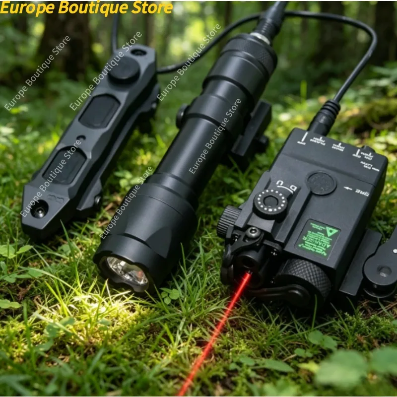 

Red Green Laser Mini A2 PEQ15 Style Light With 20mm Picatinny Rail Mount For Outdoor Model M300 M600 Style Parts