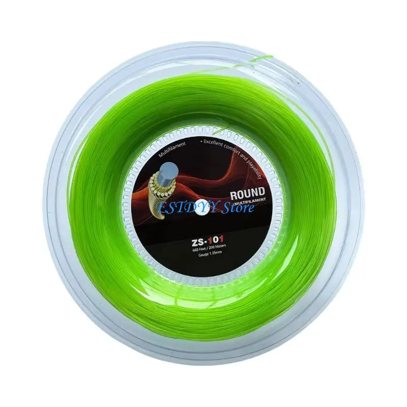 

Катушки для теннисных струн G6DE длиной 200 м обеспечивают стабильную работу в различных условиях на открытом воздухе и игру