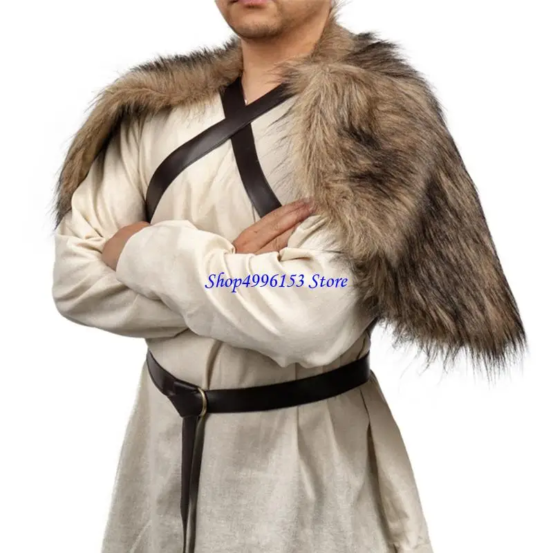 

Q0KE Экологически имитационная обертка для волос прочный дизайн грудного ремня для персонажа