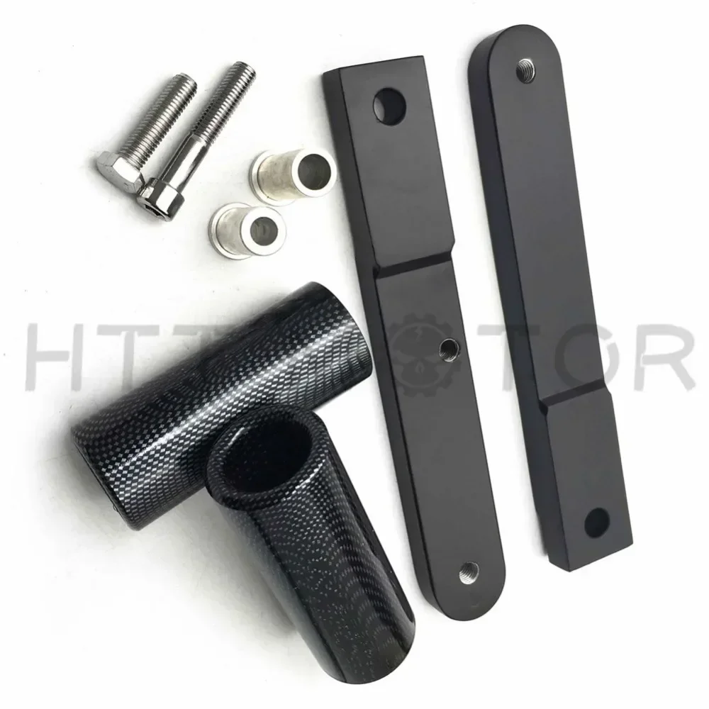 Защита слайдера рамы для Honda 2009-2012 CBR 600RR 2010 2011, запасные части для мотоциклов из углеродного волокна, без разреза