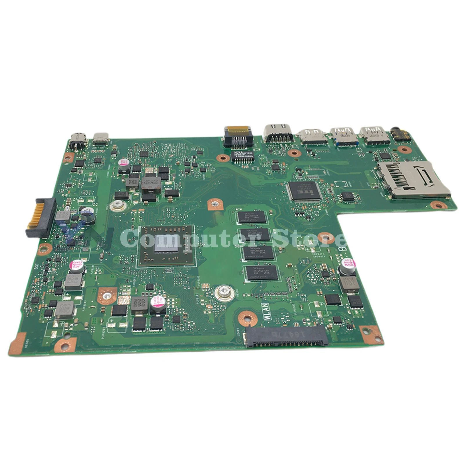 X540ya mainboard für asus vivobook x540y laptop motherboard mit 2gb 4gb 8gb-ram e1 e2 A6-7310 a8-7410u 100% gut funktionieren