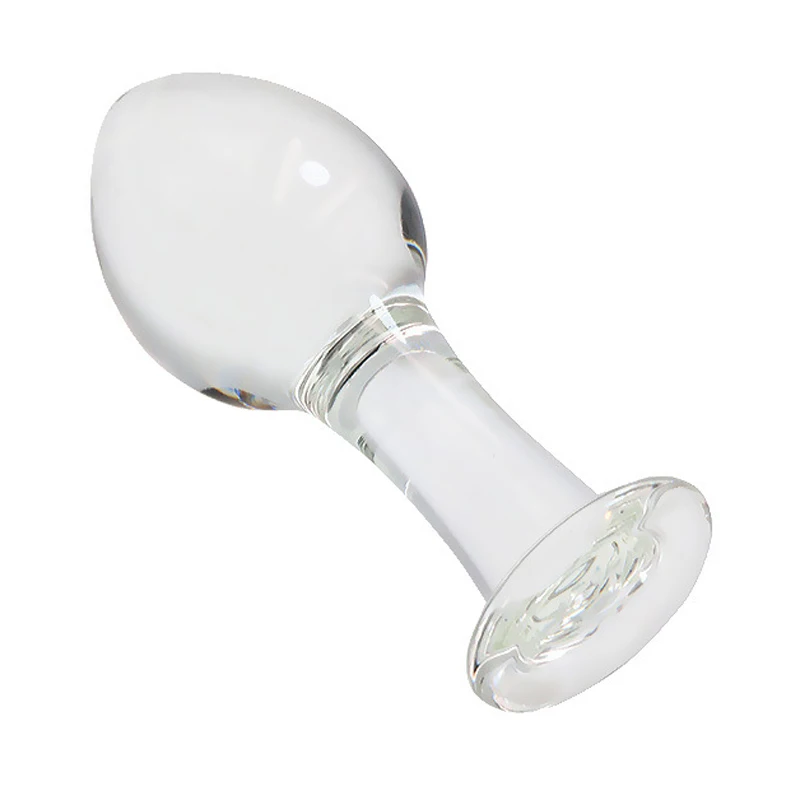 112*45mm Glas Anale Plug Dildo G Spot Anale Dilatator Stimulator Glas Butt Plug Volwassen Speeltjes voor Vrouw Erotische Anus Ass Plug