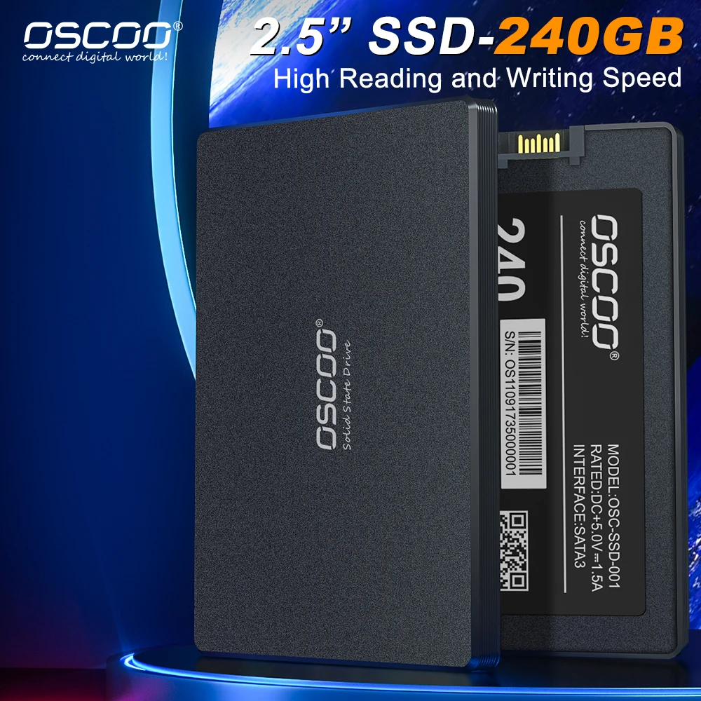 Disco duro interno SSD sata3 para ordenador portátil, HDD 2,5, 128GB, 256GB, HD, SATA