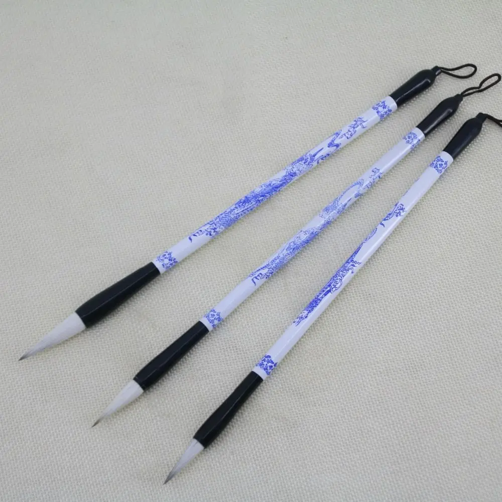 3pcs Set S/M/L Calligraphy Brush Artist Watercolor Soft Hair Painting Pen Tool School Office Supplies Student Stationery Gift