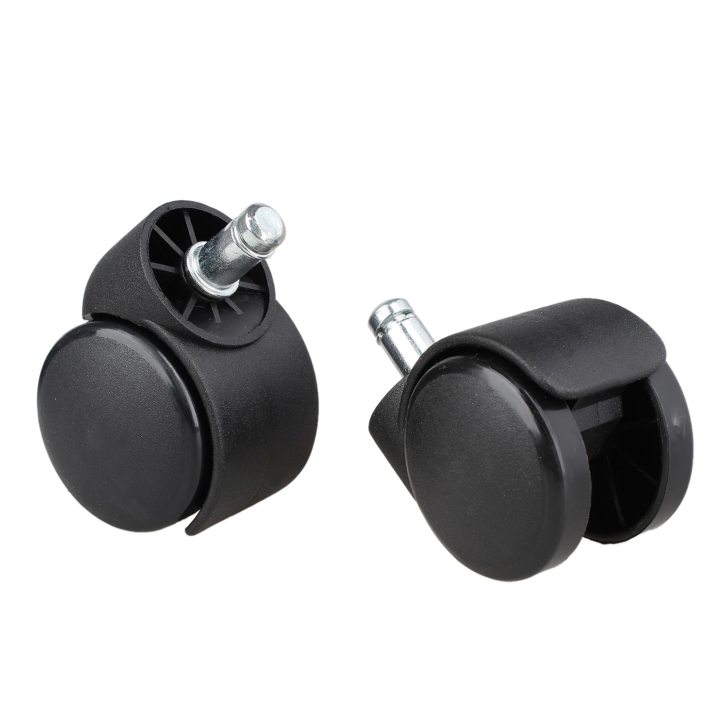 

5 X Replacement Office Computer Chair Stem Swivel Castors Casters Wheels Black-[Kiri-XK]
