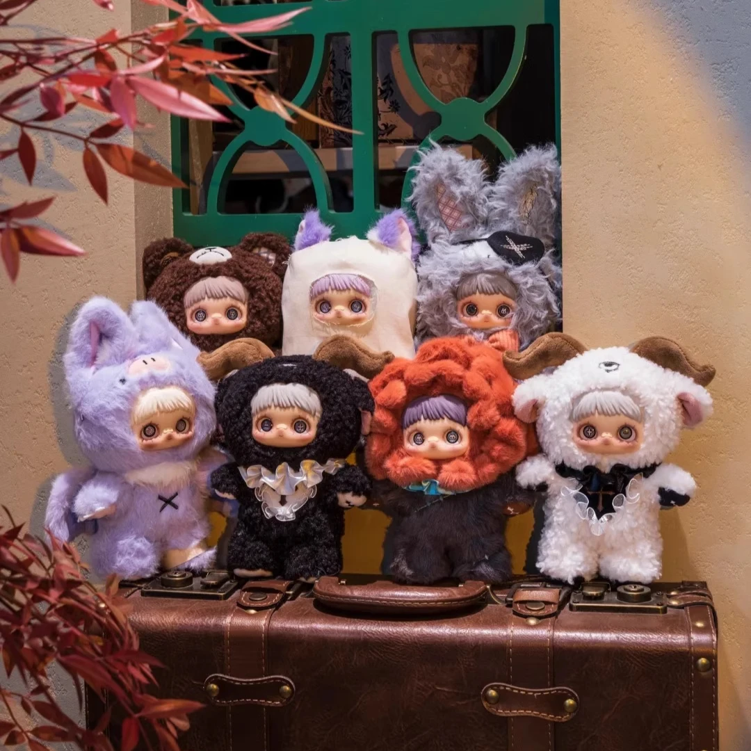 

MayMei Dark Forest Trendy Play Blind Box Cute Plush Doll Mystery Box Desktop Ornament Bag Hanging Decoration Collectibles Gift