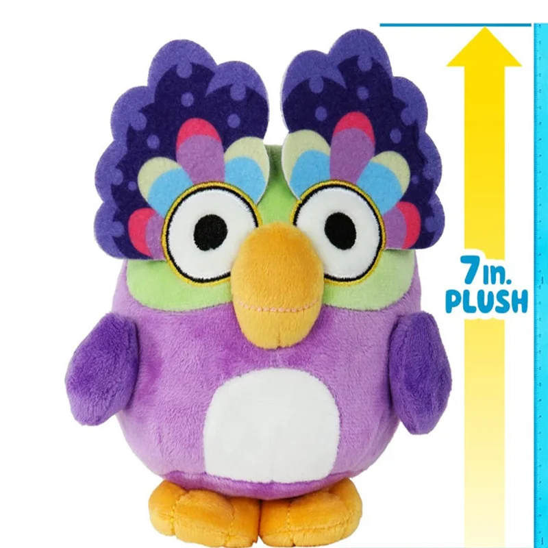 25cm Bluey dog friend Chattermax owl peluche toy doll cartoon animation children's favourite birthday gift