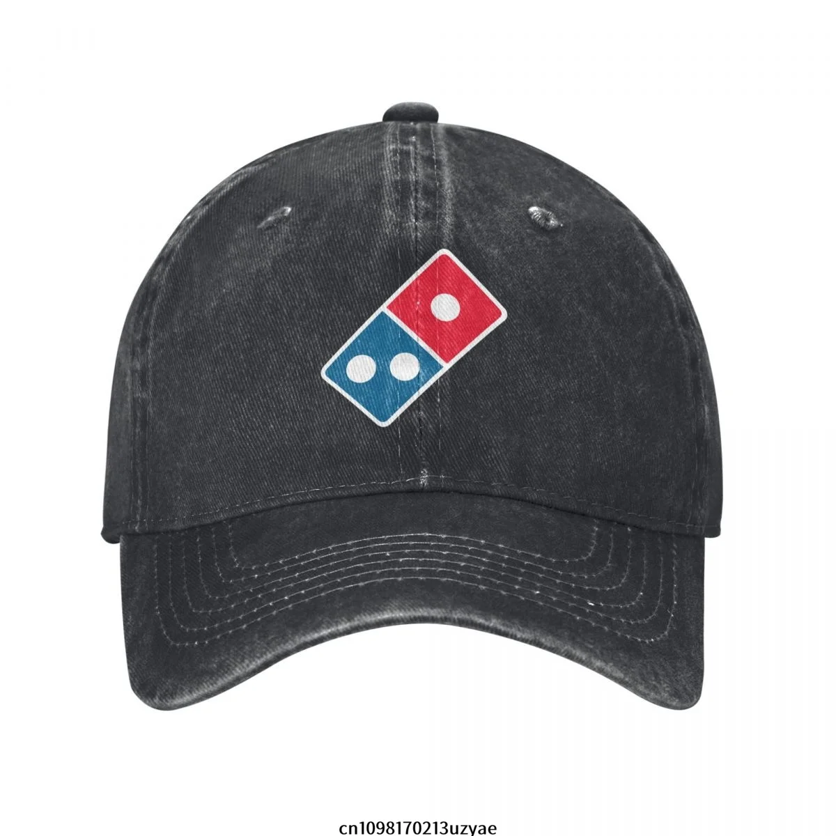 

Dominos Pizza Logo Модная хлопковая бейсболка унисекс Классическая регулируемая джинсовая кепка для взрослых