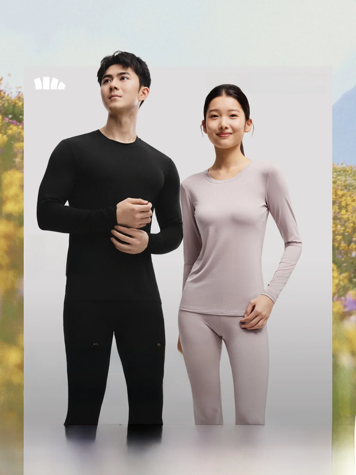 

Banana Le Men's And Women's Thermal Underwear Thin Model Skin-friendly Couple's Autumn Clothes Inner Wear Base Layer Pants