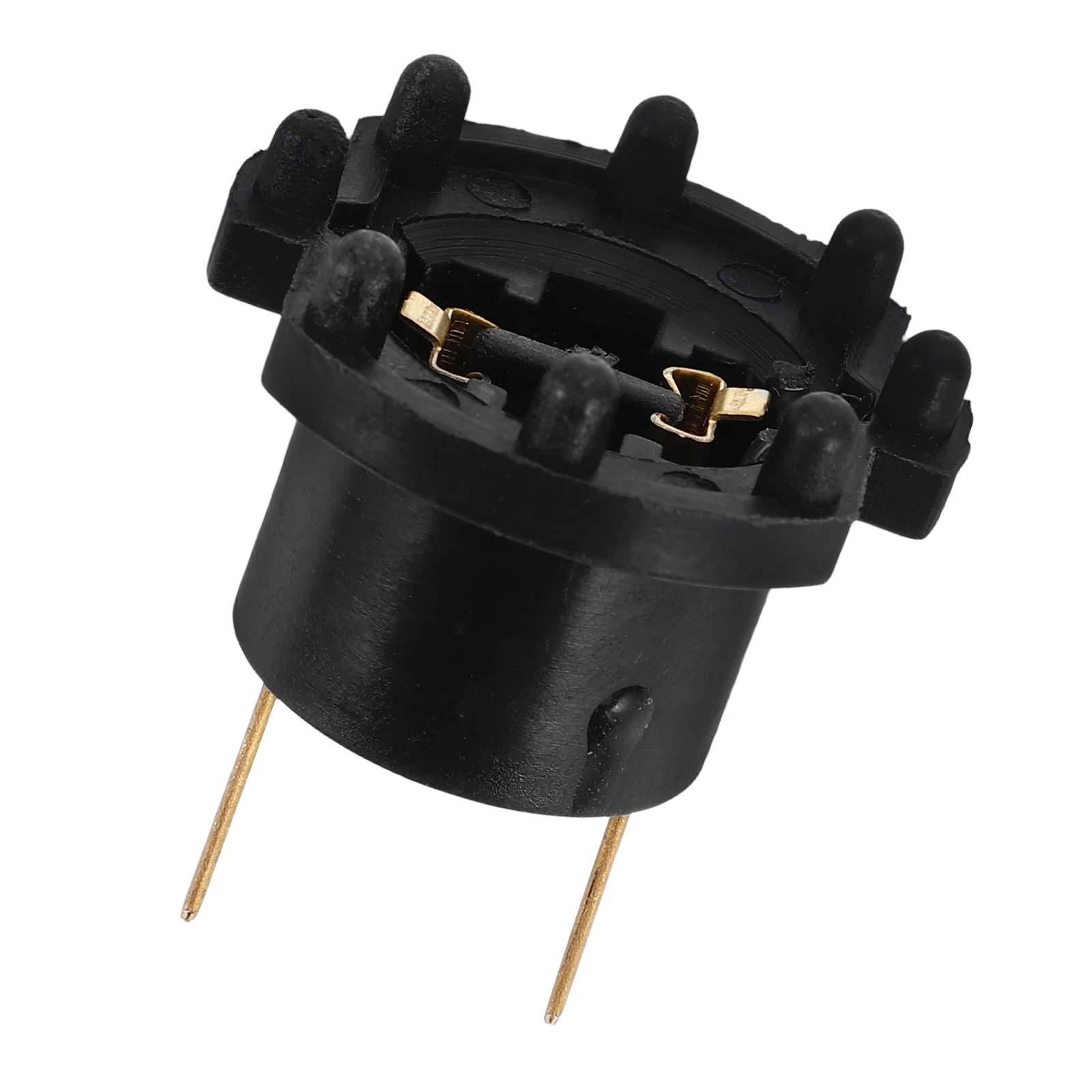 

H7 Car Light Bulb Socket Lamp Holder Copper Pins Dual Hole Plug for Headlight Auto Supplies Vehicle Accessories