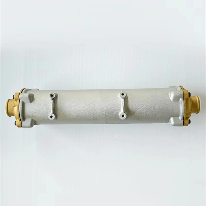 D300 Marine Engine Water Cooler, Marine Spare Parts Titanium Condensing Coil Heat Exchanger, Diesel Engine Oil Cooler