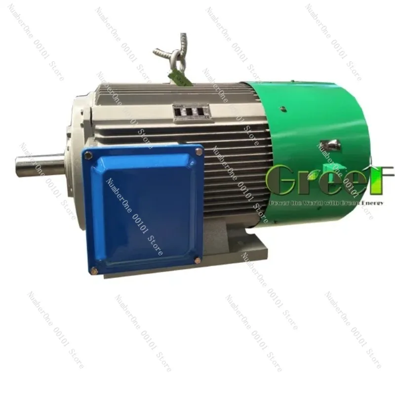 Alternator Magnet permanen Rpm rendah 20 kw-200 kW, Generator magnetik energi bebas