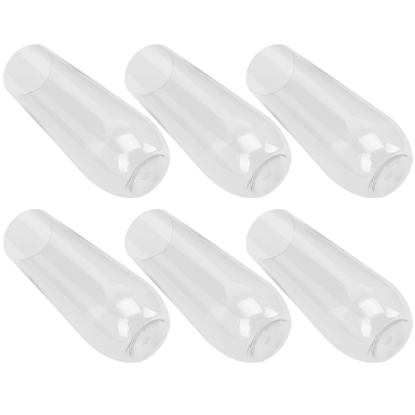

6 Pcs Coffee Mug Glass Desktop Decor Ice Cream Cup Party Supply Container Plastic Broken-resistant Bride