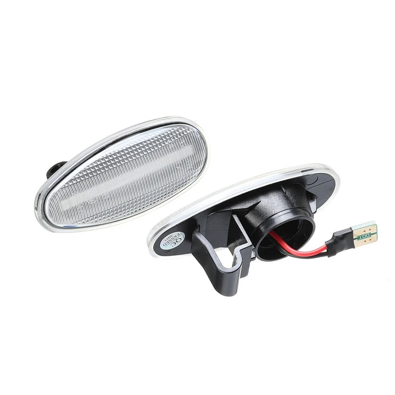 2Pcs LED Side Marker Light Dynamic Indicator Lamp For Mitsubishi Pajero Lancer Outlander Freeca I-Miev Galant Space Eclipse