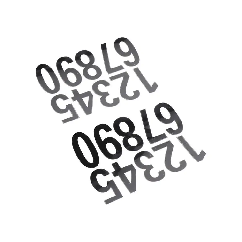 

Self-adhesive Decoration Scrapbooking Supplies Waterproof Mailbox Decal Mailbox Sticker Number Sticker Address Numbers