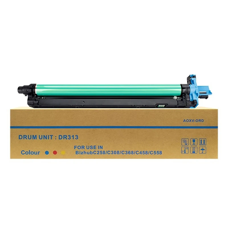 

Барабан DR-313, совместимый с KONICA MINOLTA Bizhub C308 C368 C458 C558 C258 C308 C368 C458 C558 C658 DR313