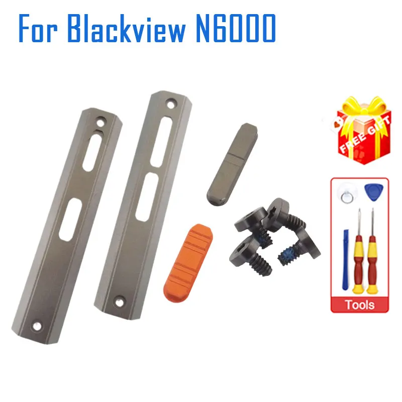 New Original Blackview N6000 Housing shell Left Right Decoration Parts Metal Middle Frame Button Screw For Blackview N6000 Phone