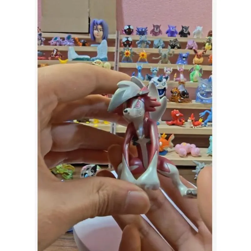 

Pokemon Figure Lycanroc Lougaroc Wolwerock Cartoon Doll Children Toy