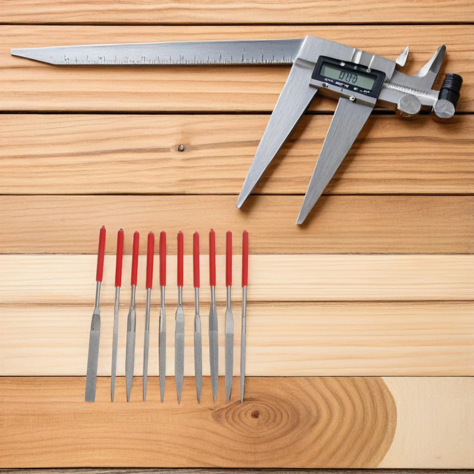 

10pcs Metal Files Miniature Steel Tools for Carving Rocks Handwork Jewelry Shaping Crafting Woodworking Metal Finishing