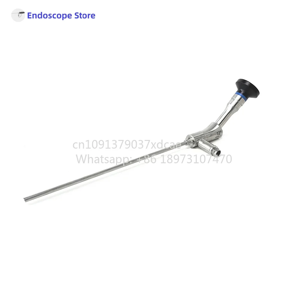 2026 New HD 0°12° Side View Self-Retaining Rigid Endoscope Laryngoscope Optics Telescope Throat Examination Veterinary Pets